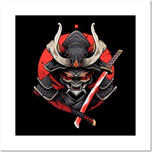 samurai Posters and Art